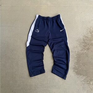 Nike Dri-Fit Penn State Nittany Lions Track Pants Sweatpants Adjustable Size L